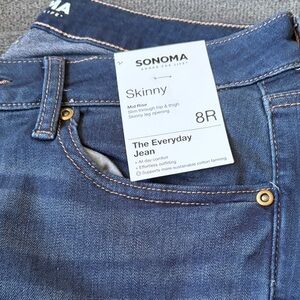 Sonoma Indigo Skinny Everyday Jeans